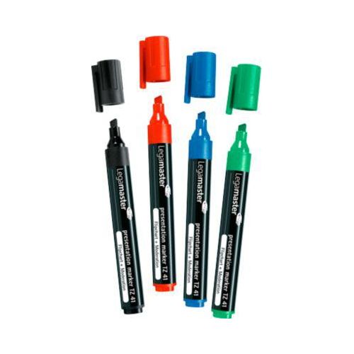 Presentation Marker Legamaster 7-155094, für Flipcharts, Etui mit 4 Stück