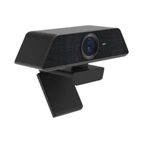 Webcam ADVANTouch SpaceCam, 8 MP, 4K, 120°-Weitwinkel, winkelverstellbar, 2 Mikrofone, USB-C, B 145 x T 60 x H 60 mm, Fernbedienung, schwarz