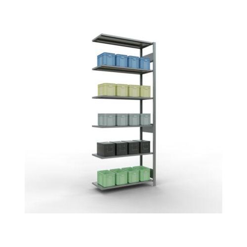 SCHULTE Lagertechnik - Stecks.Anbaur.mit Längenriegel - 2500x1000x400 mm, Typ 150 kg