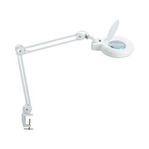 MAUL LED-Lupenleuchte Viso, Klemmfuß, weiß