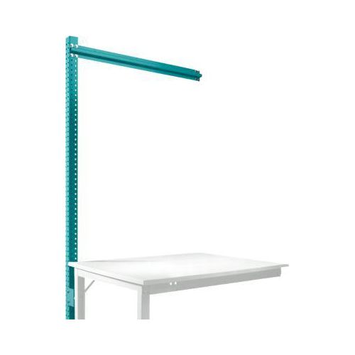 Aufbauportal f. Ansatztisch STANDARD Arbeitstisch-/Werkbanksystem UNIVERSAL/PROFI, 1250 mm, wasserblau
