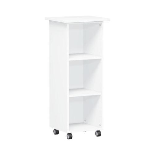 Rollcontainer PALENQUE, 3 OH, B 450 x T 500 x H 1104 mm, weiß