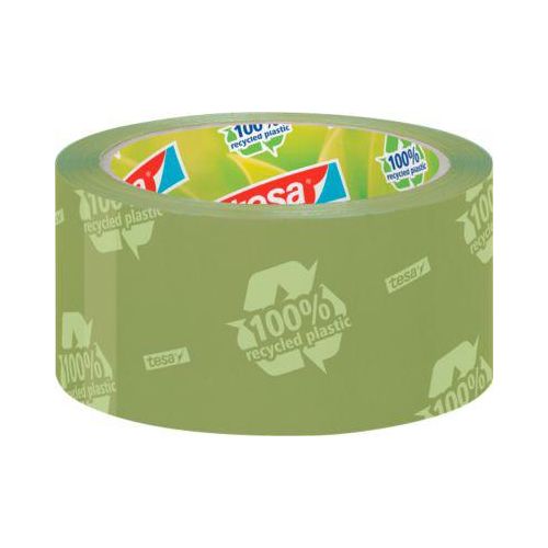 Klebeband Paketklebeband tesapack® Eco & Strong,, 6 Rollen, grün (bedruckt)