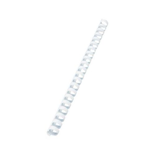 GBC® Binderücken, Plastik, Ø 25 mm, 50 Stück, weiß