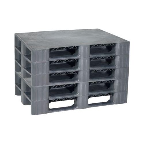 Kunststoff-Palette Vivo ohne Antirutschkante, 5 Stück