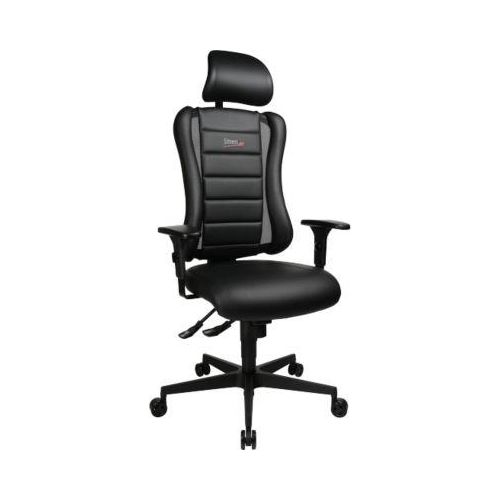 Gaming Stuhl SITNESS RS, 3D-Sitzfläche, Synchronmechanik, Sitzzeit 8 Std., schwarz/schwarz