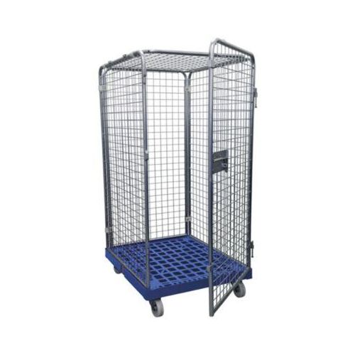 Rollbox Gr. 5, ohne Böden, 1600 mm hoch, hellblau