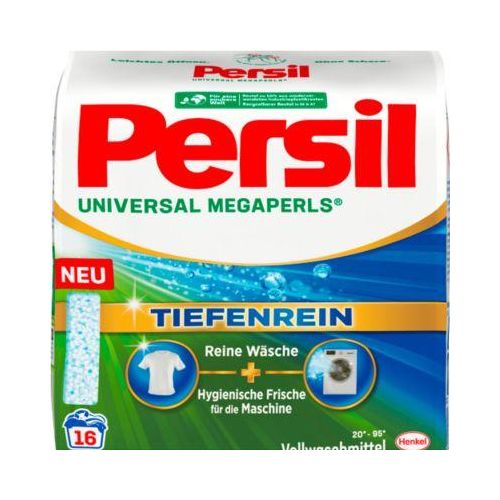 Waschmittel Persil Universal Megaperls, 16 Waschladungen, Tiefenrein-Technologie, bis 95°