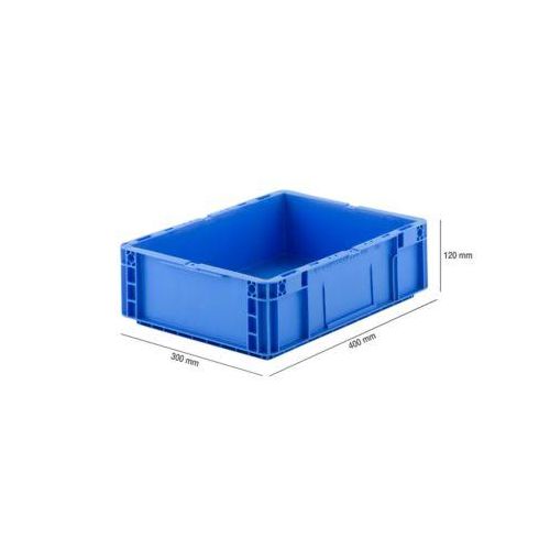 Euro Box Serie MF 4120, aus PP, Inhalt 10 L, Unterfassgriff, blau