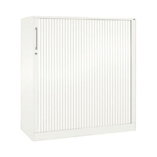 Rollladenschrank ASISTO C 3000, 3 Ordnerhöhen, B 1200 mm, weiß/weiß