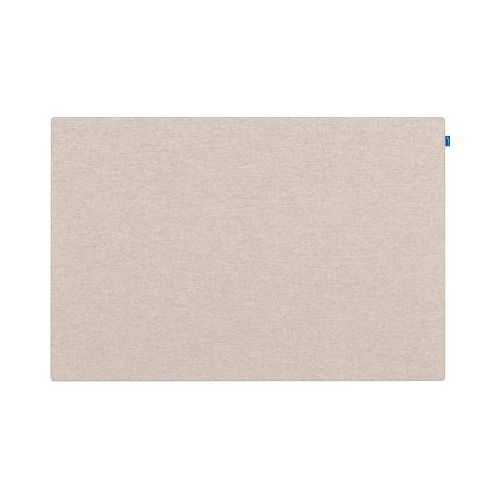 Akustik-Pinboard Board Up, Absorptionsklasse C, Stärke 24 mm, Textil & Recycling-PET, beige, B 1000 x H 750 mm