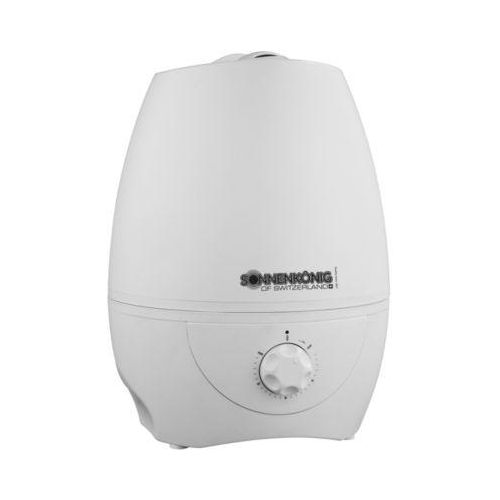 Luftbefeuchter BILBAO, 30 W, 360°-Verneblung, bis 25 m³, 0,35 l/h, B 230 x T 230 x H 310 mm