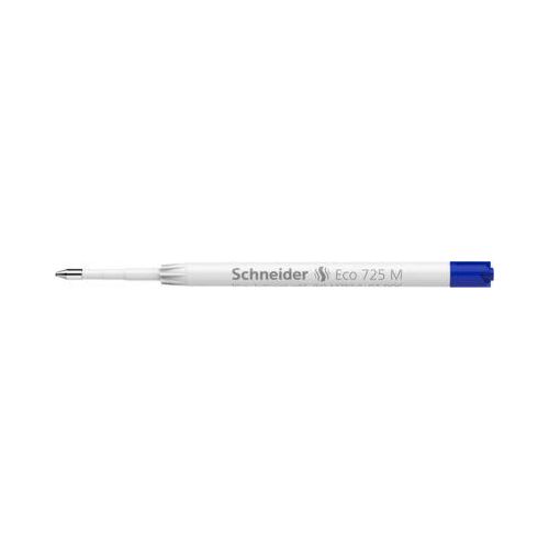 Kugelschreibermine Schneider ECO 725, Strichbreite M, Gehäuse 95 % recycelter Kunststoff, blau, 10 Stück
