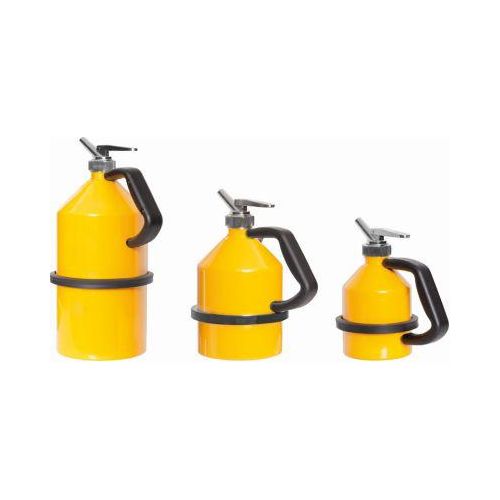 Feindosier-Kanne, Stahl, gelb, 1 l, Ø 132 x H 215 mm, automatische Entlüftung Image