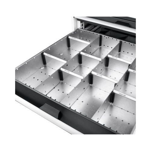 Beschriftungsset, für Kleinteileboxen, 40 Beschriftungsclips, B 39 x H 13 mm, Kunststoff