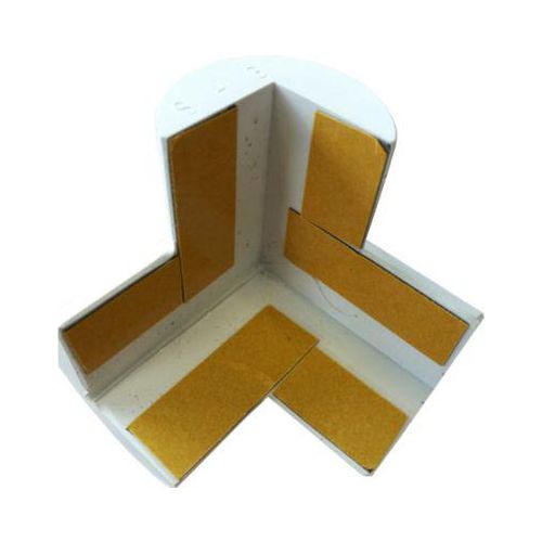 Knuffi® Schutzecke, 3-schenkelig, weiß