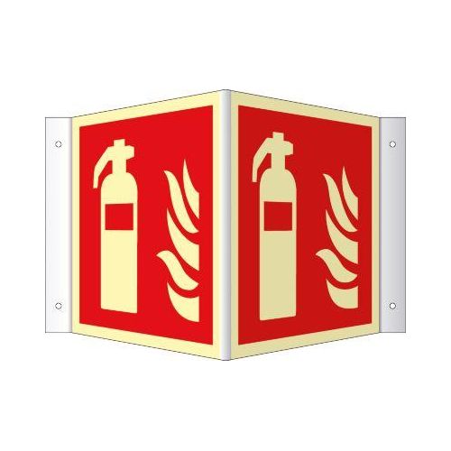 Winkelschild "Feuerlöscher"