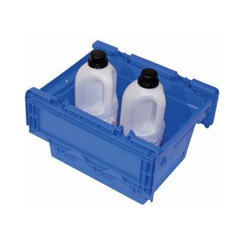 Chemikalienbox für asecos Sicherheits- und Chemikalienschränke, Polypropylen, blau, B 410 x T 300 x H 260 mm
