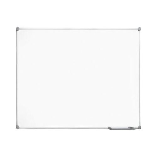 Whiteboard 2000 MAULpro, weiß emailliert, Rahmen platingrau, 1200 x 900 mm