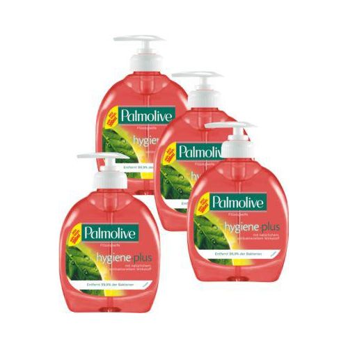 3x Flüssigseife Palmolive "HygienePlus" + 1 gratis