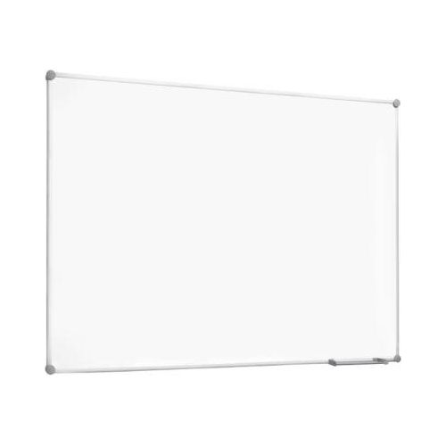 Whiteboard 2000 MAULpro, weiß kunststoffbeschichtet, Rahmen platingrau, 1500 x 1000 mm