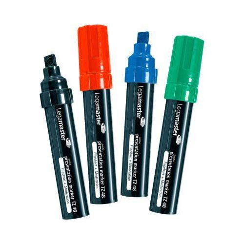 Presentation Marker Legamaster JUMBO 7-155594, für Flipcharts, Etui mit 4 Stück
