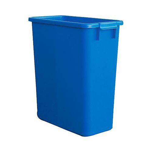 Abfallbehälter ohne Deckel, 60 Liter, blau