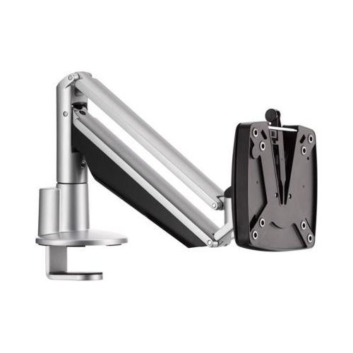 Monitorarm Novus CLU I C, für 1 Monitor bis 7 kg, mit Tischbefestigung, neig/schwenk/höhenverstellbar, silbern/anthrazit