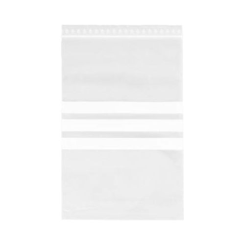 Druckverschlussbeutel, mit Beschriftungsfeld & Verschlussleiste, 300 x 200 mm