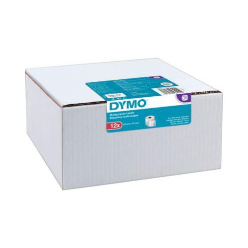 Mehrzwecketiketten, Papier, 57 x 32 mm, 12 x 1000 Stück, weiß