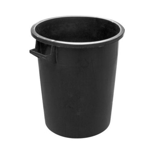 Tonne, aus HDPE, stapelbar 75 Liter, schwarz