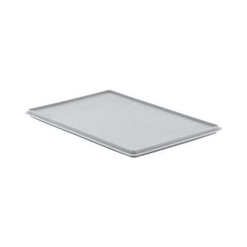 Verschlussdeckel EF-D 64 für Kasten im EURO-Maß, grau