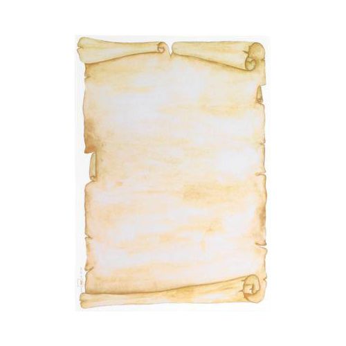 Briefbögen "Pergament", 50 Blatt