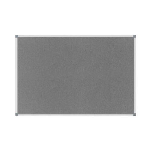 MAULstandard Pinboard, Textil, 600 x 900 mm, grau