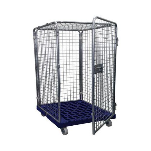 Rollbox Gr. 5, ohne Böden, 1210 mm hoch, dunkelblau