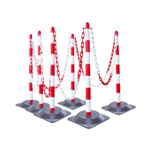 Leichtes Kettenständerset, Hartgummi-Fuß