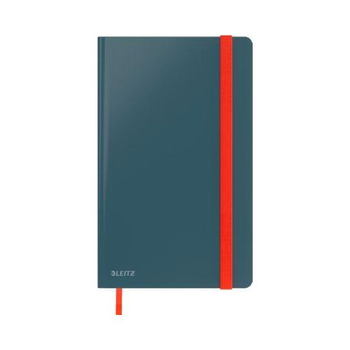 Notizbuch Leitz Cosy, DIN A5, kariert, 100 g/m² Papier, 80 Blatt, Hardcover, grau
