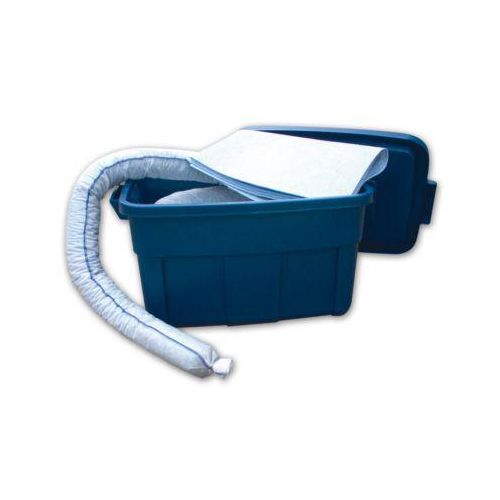 Leckage Notfallset, für bis zu 50 l Öle, Benzin & Diesel, in praktischer Transportbox