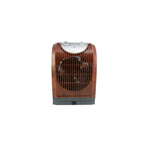 Keramik Heizlüfter WOODY 2, 1000/2000 W, 2 Heizstufen & 1 Ventilationsstufe, oszillierend, Thermostat, B 210 x T 300 x H 150 mm, Holz-Design