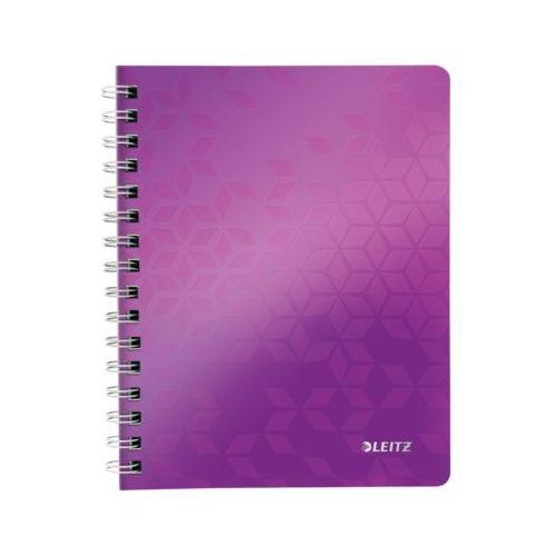 LEITZ Notizbuch WOW 4639, DIN A5, liniert, violett