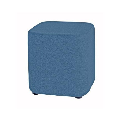 Sitzhocker TAPA Square O Type, Schurwolle, B 450 x T 450 x H 470 mm, blau