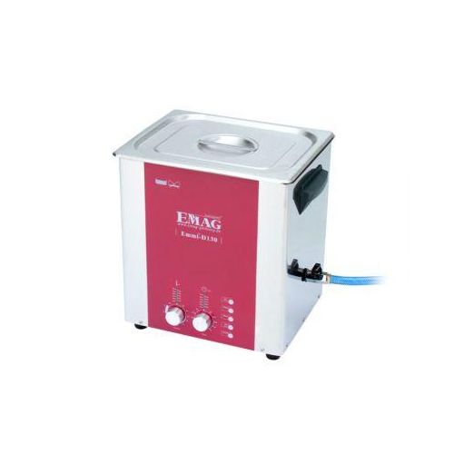Ultraschallreiniger EMAG Emmi® D 130, Edelstahl, 13 l, Sweep & Degas, Zeitschaltuhr, Ablauf & Heizung