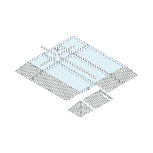 Auffahrrampe, Wannenmaß 500er