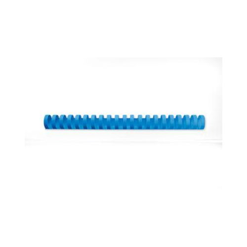 GBC® Binderücken, Plastik, Ø 19 mm, 100 Stück, blau
