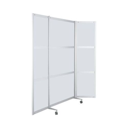 Mobile Stellwand, ESG Klarglas