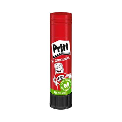 Klebestift PRITT, 11 g, anwendbar bei Papier/Pappe/Fotos, umweltschonend, auswaschbar bei 20° C, farblos