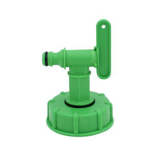 IBC-Adapter DN50/2 Zoll, mit kleinem Hahn (Klicksystem)