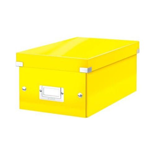 LEITZ® DVD Ablagebox Click + Store, gelb