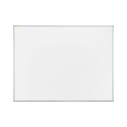 Whiteboard Franken X-tra!Line, emaillierte Oberfläche, magnethaftend, beschriftbar, inkl. Ablageschale, B 1200 x H 900 mm, Stahl/Aluminium, weiß-silber