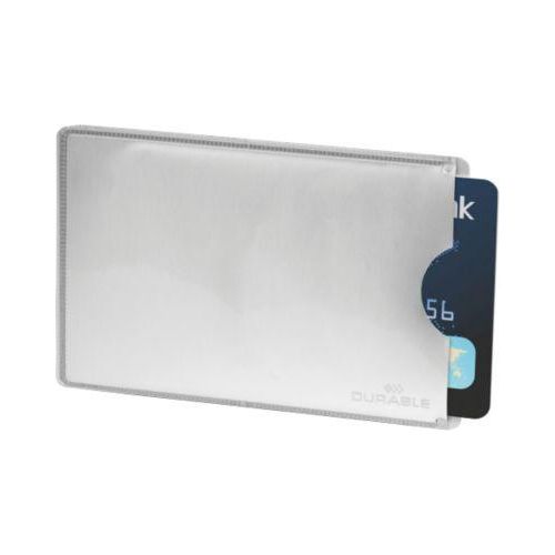 Durable Kreditkartenhüllen RFID SECURE, Schutz vor unbefugtem Auslesen, 10 Stück